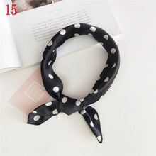画像をギャラリービューアに読み込む, Fashion Polka Dot Leopard Silk Scarf