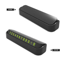 将图片加载到图库查看器,Car Styling Temporary Parking Card Phone Number