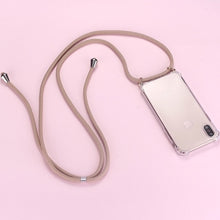 将图片加载到图库查看器,Luxury Lanyard Silicone Phone Case For iPhone