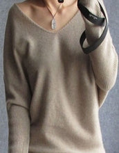 将图片加载到图库查看器,Cashmere sweaters fashion sexy V-neck