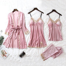 Load image into Gallery viewer, Combines comfort, elegance, and a touch of allure Pajamas Sleepwear Kit
