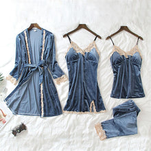 Load image into Gallery viewer, Combines comfort, elegance, and a touch of allure Pajamas Sleepwear Kit