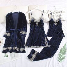 Load image into Gallery viewer, Combines comfort, elegance, and a touch of allure Pajamas Sleepwear Kit