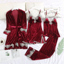 Load image into Gallery viewer, Combines comfort, elegance, and a touch of allure Pajamas Sleepwear Kit