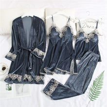 Load image into Gallery viewer, Combines comfort, elegance, and a touch of allure Pajamas Sleepwear Kit