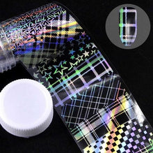 将图片加载到图库查看器,Holographic Nail Foil