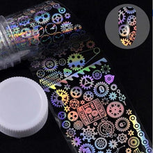 将图片加载到图库查看器,Holographic Nail Foil