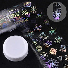 将图片加载到图库查看器,Holographic Nail Foil