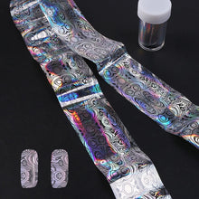 将图片加载到图库查看器,Holographic Nail Foil