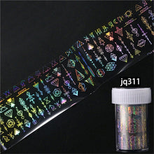 将图片加载到图库查看器,Holographic Nail Foil