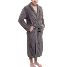 将图片加载到图库查看器,Fashion Casual Men's Bathrobes