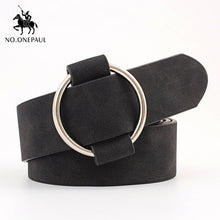 将图片加载到图库查看器,New sweetheart buckle with adjustable ladies luxury fashion belts
