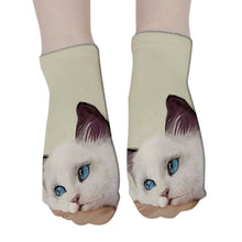 画像をギャラリービューアに読み込む, Funny animal Cute 3D Print Socks