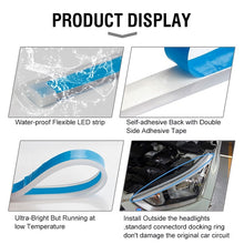 将图片加载到图库查看器,Waterproof Flexible Universal Car LED