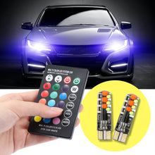 将图片加载到图库查看器,RGB LED Car Decorative Lights Remote control