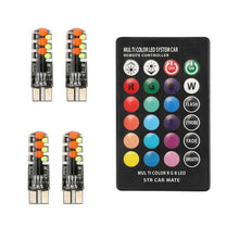将图片加载到图库查看器,RGB LED Car Decorative Lights Remote control