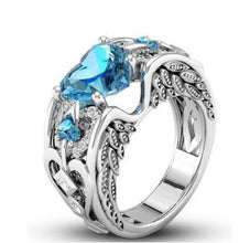 将图片加载到图库查看器,Charm Princess Heart Ring