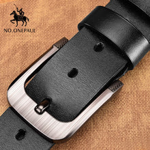 Load image into Gallery viewer, Cow genuine leather luxury male belts
