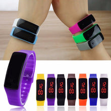 将图片加载到图库查看器,Rubber LED Watches