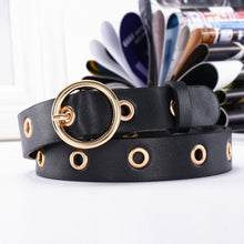将图片加载到图库查看器,Genuine Leather New Punk style belts for women