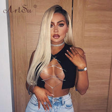 将图片加载到图库查看器,Crop Top Sexy Clubwear