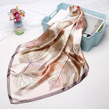 Load image into Gallery viewer, Print Hijab Scarfs Female 90*90 cm Square Shawls and Wraps Scarves For Ladies