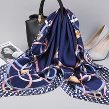 Load image into Gallery viewer, Print Hijab Scarfs Female 90*90 cm Square Shawls and Wraps Scarves For Ladies