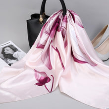 Load image into Gallery viewer, Print Hijab Scarfs Female 90*90 cm Square Shawls and Wraps Scarves For Ladies