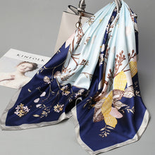 Load image into Gallery viewer, Print Hijab Scarfs Female 90*90 cm Square Shawls and Wraps Scarves For Ladies