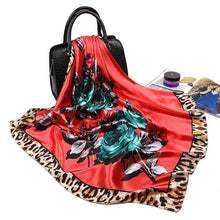 Load image into Gallery viewer, Print Hijab Scarfs Female 90*90 cm Square Shawls and Wraps Scarves For Ladies