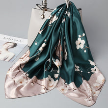 Load image into Gallery viewer, Print Hijab Scarfs Female 90*90 cm Square Shawls and Wraps Scarves For Ladies
