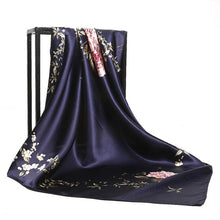 Load image into Gallery viewer, Print Hijab Scarfs Female 90*90 cm Square Shawls and Wraps Scarves For Ladies