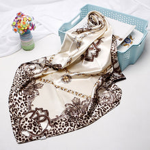 Load image into Gallery viewer, Print Hijab Scarfs Female 90*90 cm Square Shawls and Wraps Scarves For Ladies