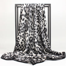 Load image into Gallery viewer, Print Hijab Scarfs Female 90*90 cm Square Shawls and Wraps Scarves For Ladies