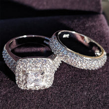 将图片加载到图库查看器,Luxury couple Ring Set