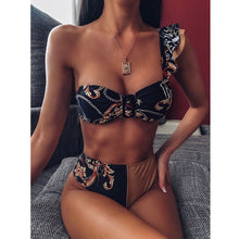 将图片加载到图库查看器,Eye-catching High Waist Bikini Swimsuit