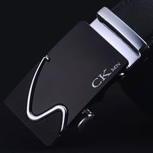 Kép betöltése a galériamegjelenítőbe: Genuine Luxury Leather Belts for Men