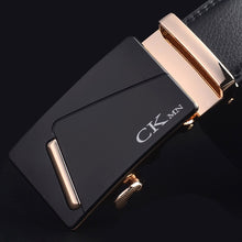 Kép betöltése a galériamegjelenítőbe: Genuine Luxury Leather Belts for Men