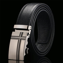 Kép betöltése a galériamegjelenítőbe: Genuine Luxury Leather Belts for Men
