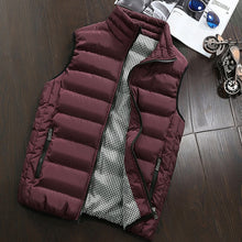 Kép betöltése a galériamegjelenítőbe: Sleeveless Jacket Male Casual