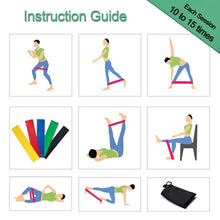 将图片加载到图库查看器,Fitness Resistance Bands Yoga Stretch Pull Up Assist Rubber Bands