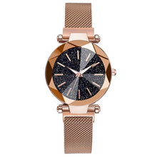 Kép betöltése a galériamegjelenítőbe: Luxury Starry Sky Stainless Steel Bracelet Watches