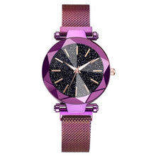 Kép betöltése a galériamegjelenítőbe: Luxury Starry Sky Stainless Steel Bracelet Watches