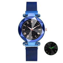 Kép betöltése a galériamegjelenítőbe: Luxury Starry Sky Stainless Steel Bracelet Watches