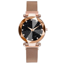 Kép betöltése a galériamegjelenítőbe: Luxury Starry Sky Stainless Steel Bracelet Watches
