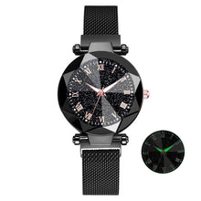 Kép betöltése a galériamegjelenítőbe: Luxury Starry Sky Stainless Steel Bracelet Watches
