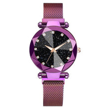 Kép betöltése a galériamegjelenítőbe: Luxury Starry Sky Stainless Steel Bracelet Watches