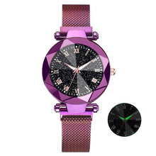 Kép betöltése a galériamegjelenítőbe: Luxury Starry Sky Stainless Steel Bracelet Watches