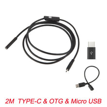 Load image into Gallery viewer, Endoscope Camera Flexible IP67 Waterproof 7mm