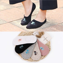 将图片加载到图库查看器,Cute Animal Funny Ankle Socks Cotton invisible socks